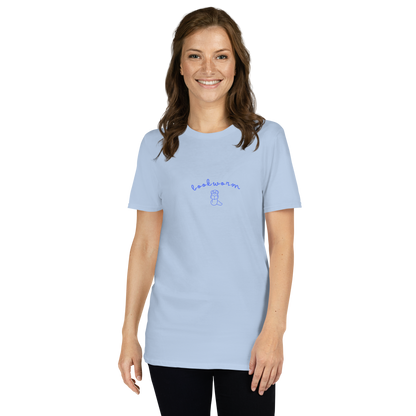 “Bookworm” – Minimalist Bookish Tee