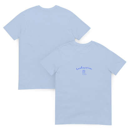 “Bookworm” – Minimalist Bookish Tee