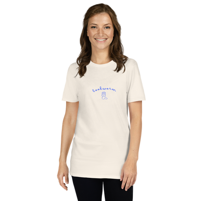 “Bookworm” – Minimalist Bookish Tee